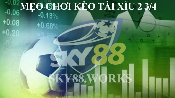 Mẹo chơi kèo tài xỉu 2.75 cực hay được chia sẻ từ các cao thủ