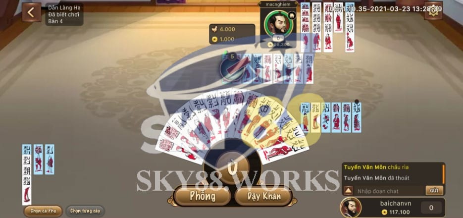 ù trong bài tổ tôm