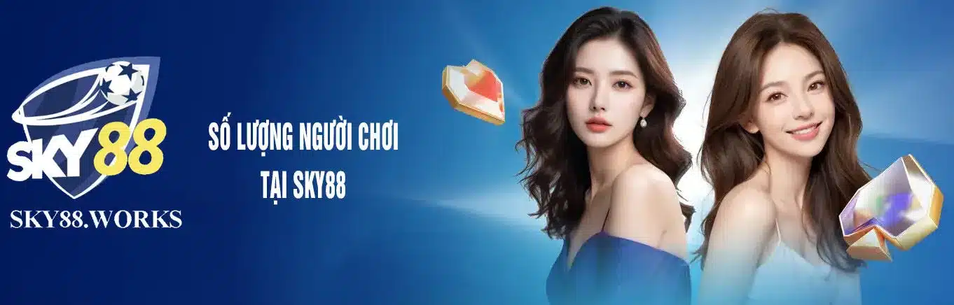 số lượng người chơi cá cược sky88